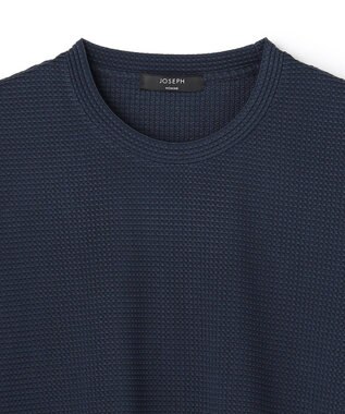 JOSEPH HOMME 【オリジナル素材 】ライトタックジャージー   クルーネックＴシャツ ネイビー系
