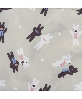 PET PARADISE リサとガスパール ポーチ付き お散歩バッグ ホワイト