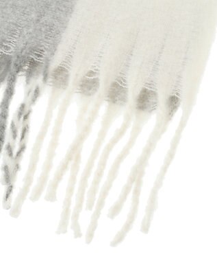 AMERICAN HOLIC シャギーチェックＢＩＧマフラー Pink