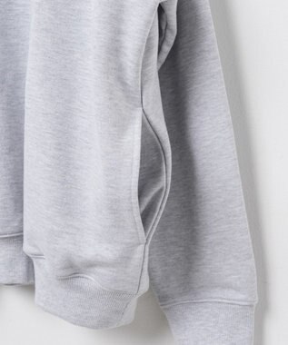 WEGO ヘビーウエイトハーフZIPワンポイントPO グレー