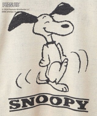 CRAFT STANDARD BOUTIQUE 【PEANUTS】クルーネックニット Ivory