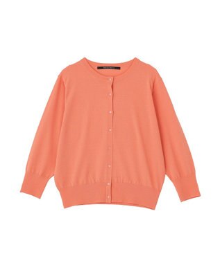YECCA VECCA 【マシンウォッシャブル】カーディガン② Salmon Pink