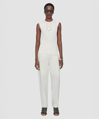 JOSEPH クリンクルリブ　ベスト Marble