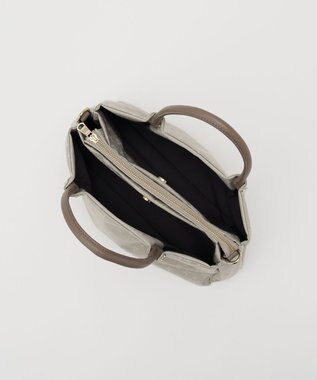 russet ナイロン三層2WAYミニトートバッグ(CE-1580) Ecru