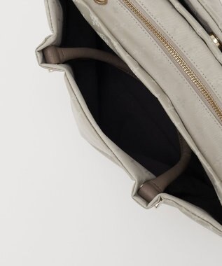 russet ナイロン三層2WAYミニトートバッグ(CE-1580) Ecru