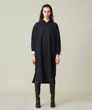 J.PRESS YORK STREET 【WOMEN】NEEDLE JERSEY ロングワンピース ネイビー系