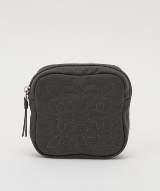 russet コーデュラナイロンスクエアポーチ(CE-1724) Gray