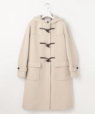 J.PRESS LADIES L Jackal ソフトメルトン ダッフル コート ベージュ系