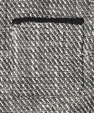 Feroux 【セットアップ対応】ツイード ジャケット ブラック系2