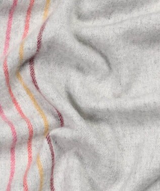 Paul Smith スワール ライン マフラー ライトグレー