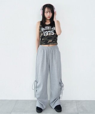 WEGO 【カップ付き】グラフィックカップインタンク 柄6