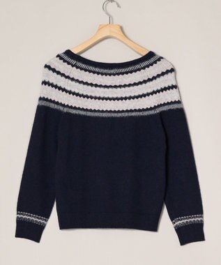 ONWARD Reuse Park 【any SiS】ニット秋冬 ネイビー