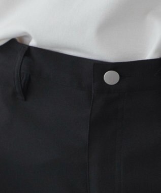 WEGO 【ユニセックス着用ITEM】ルーズフィットフレアトラウザー ブラック