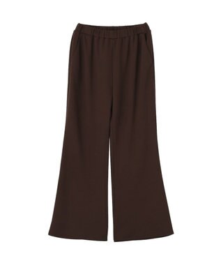 Green Parks カットフレアパンツ Dark Brown