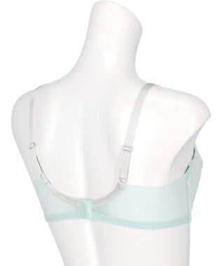 Wing ブラジャー 汗のベタつきや不快感を軽減 背中すっきり 自然なまる胸メイク 【夏のうすかるブラ】 フルカップブラ 春 夏 KB2173 ウイング／ワコール グレイッシュブルー