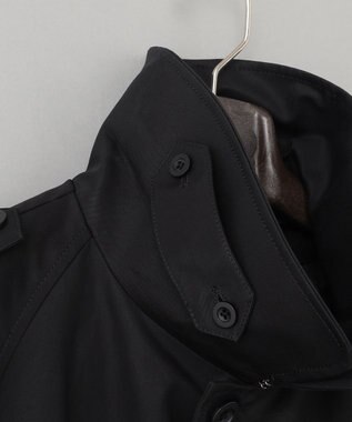 GOTAIRIKU VENTILE ギャバジン モーターサイクルコート ブラック系