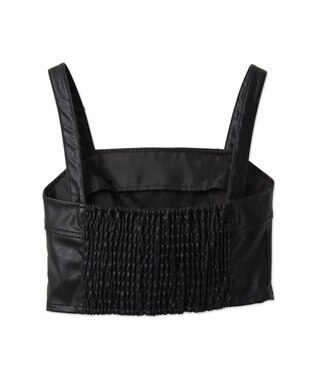 WEGO Fレザービスチェ ブラック