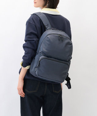 ACE BAGS & LUGGAGE W&.Day/Night ポッケスアプト ラウンドリュック A4サイズ 14.0インチPC収納 20221 ダブルアンドデイナイト ブルーグレー