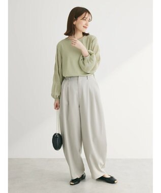 Green Parks マジョリカスリーブカットプルオーバー Mint