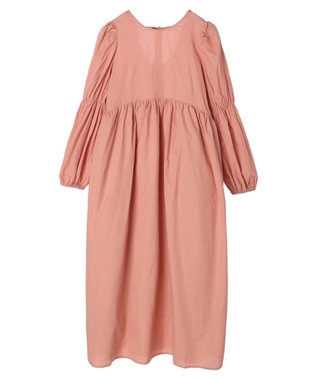 Green Parks ・Ｐｅｔｉｔ　Ｆｌｅｕｒウ゛ィラーゴスリーブワンピース Orange