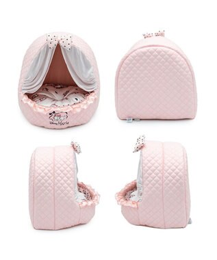 PET PARADISE ディズニー マリー ゆりかごハウス ピンク ライトピンク