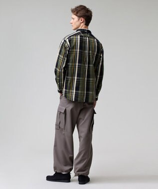 J.PRESS MEN 【AaronChang】【UNISEX】ヘビーフランネル シャツ / オーセンティックフィット カーキ系4