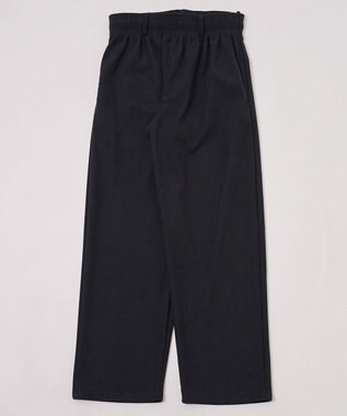 WEGO 【暖パンツ/SMLサイズ展開】裏ベロアシェフパンツ ブラック中濃色