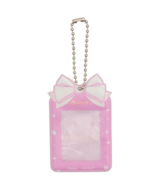 WEGO ぷっくりリボンIDフォトケースキーホルダー