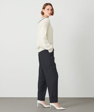 BEIGE， 【CLUEL12月号掲載】NESLE / ニット Ecru x Navy