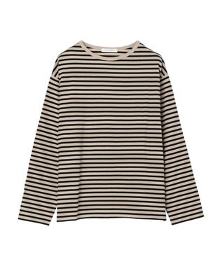 Green Parks ボーダープルオーバー Beige