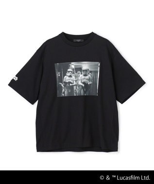 JOSEPH HOMME 【WEB限定】【スター・ウォーズ 】 JOSEPH HOMME スター・ウォーズ / リラックスフォルム クルーネックプリントTシャツ ブラック系2