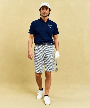 23区GOLF 【MEN】レジメロゴショートパンツ ネイビー系5
