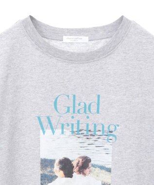 Green Parks フォトプリントボックスＴシャツ Gray Mixture