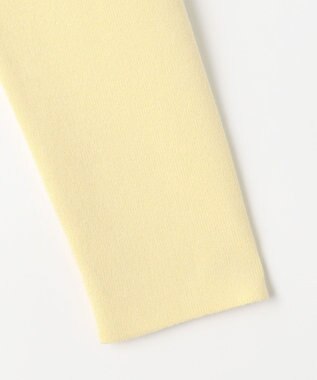 ANY SIS 【洗える】レースネックショートレングス カーディガン ライトイエロー