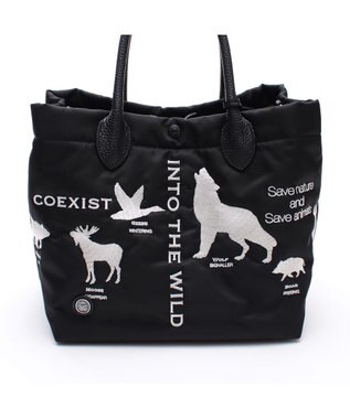 A.D.M.J. 【ナイロン】キューブトート25cm(Dカン＋) BLACK