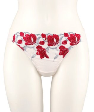 San-ai Resort（三愛水着楽園） エレガントコレクション【2407】ノーマルショーツ レッド