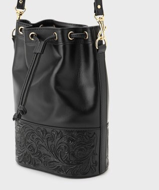 GRACE CONTINENTAL Drawstring Bag ブラック