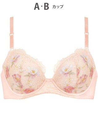 Wing ブラジャー 自然なまるみシルエット ラクなつけごこち ふんわり素材でバストにフィット 【ナチュラルアップブラ】 ブラ KB2061 ウイング／ワコール ロマンピンク