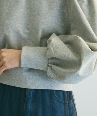 Green Parks ａ．タックスリーブスウェット Gray