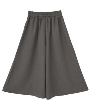 AMERICAN HOLIC 【選べる丈】ギャザーウールライクスカーチョ Gray Mixture