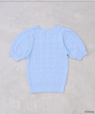 earth music&ecology Ｄｉｓｎｅｙ×Ｓｅｉｊｉ　Ｍａｔｓｕｍｏｔｏ刺繍ニット Sax