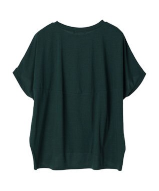 Green Parks 接触冷感半袖コクーンゆるプルオーバー Green