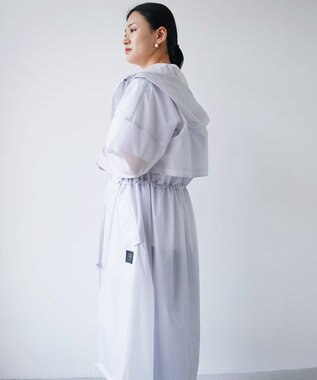 F/ACSION MATSU レインコート SILVER GRAY