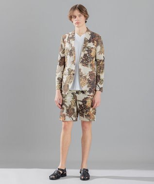 JOSEPH HOMME テックリブストレッチ Vネックカットソー ホワイト系