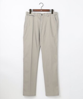 JOSEPH ABBOUD 【ウエストも伸びる】オーガニックストレッチピケ パンツ ライトグレー系