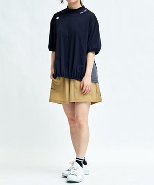 PW CIRCULUS 【WOMEN】ギャザリングショーツ ゴルフウェア レディース ベージュ系