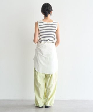 earth music&ecology ビットパーツ付きカーゴパンツ Pistachio