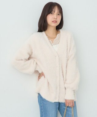 ロングシャギーカーディガン / earth music&ecology | ファッション