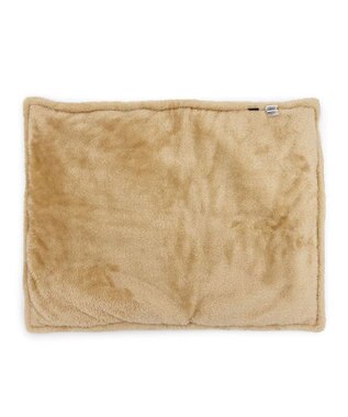 PET PARADISE ペットパラダイス くまちゃん織り 遠赤外線 ボアマット 四角 ホワイト×ブラウン