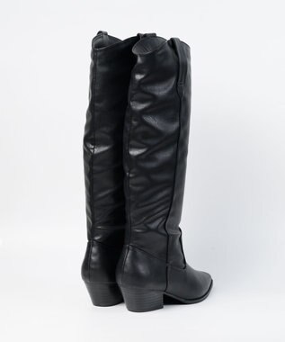 BONTRE 【MIONOTIS/ミオノティス】ウエスタンロングブーツ/710B ブラック